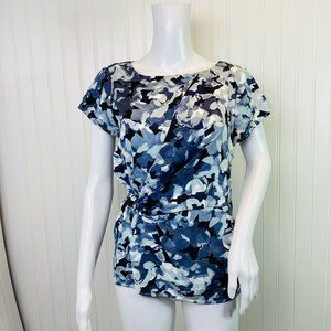 Banana Republic Size 6 Womens Top NEW Blue